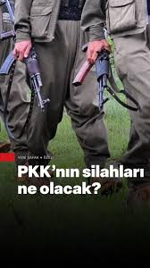 PKK'nın silahları yok edilemez.
Tutanakla teslim alınır ve balisitk muayeneleri yapılır, 
geçmiş kriminal olayları aydınlatmak için bu zorunlu. Aksi durumda  delil karartma hatta yok etme ve 
dolaylı af olur. Affa ise TBMM yetkilidir (360 oyla)
Bu da yasa ve hukuk dışıdır.