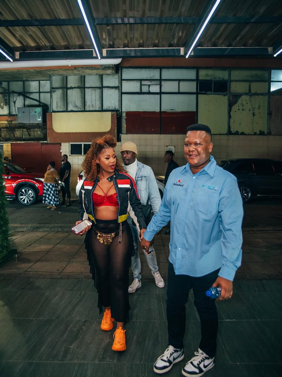 Babes Wodumo arriving at Egagasini Restaurant in Durban. #HDJ #DurbanJuly