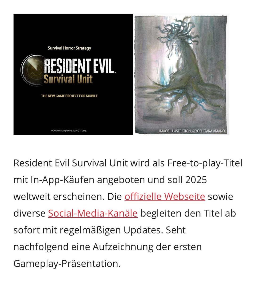 Uuuuund 
Interesse schlagartig erloschen…
#ResidentEvilSurvivalUnit #Capcom 

Via #jpgames
