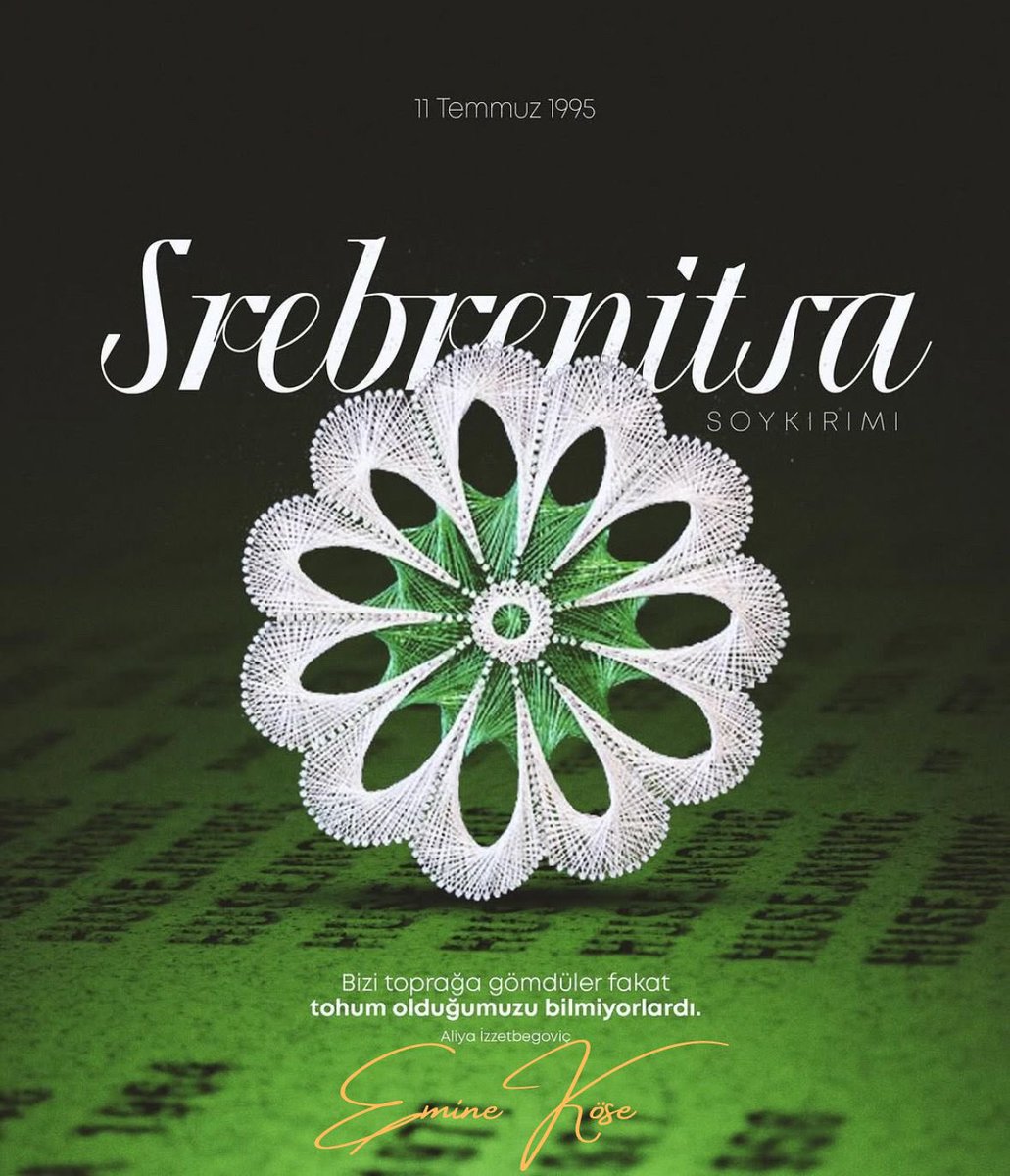 Emine_Koese's tweet photo. #srebrenitsaunutulmayacak 🤲🏻🦋 https://t.co/0Degu7KykQ