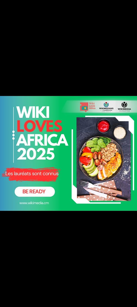 Dear TL,

Verdict dans quelques heures...

Le concours "Wiki Loves Africa 2025" au Cameroun livre ses résultats 

Stay tunned🎈