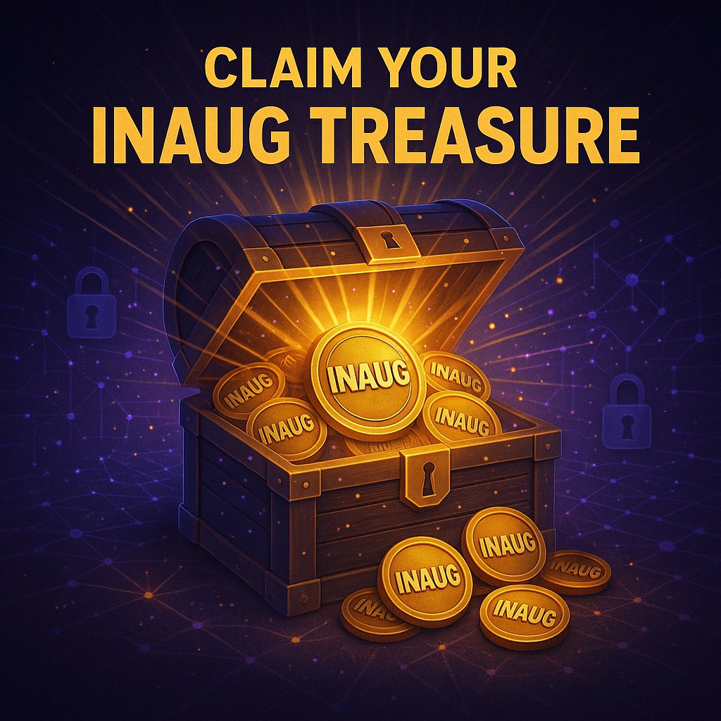 makecrypto4304's tweet image. 🎁 Get 1,000 FREE $INAUG Tokens Airdrop! 💥  

1⃣Follow 👉  @makecrypto4304   
2⃣Comment your SOL address below ↓

Don’t miss out on this exclusive Giveaway! 💰✨