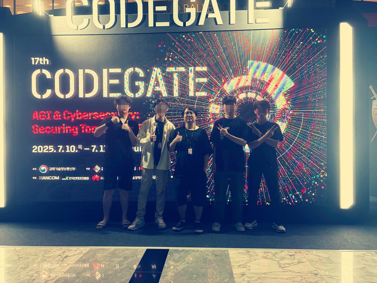 Our team participated in CODEGATE CTF Finals and had lots of fun. Thanks to organizers for the event!
