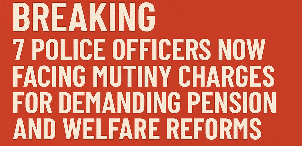 sowore's tweet photo. BREAKING: 7 Police Officers Now Facing Mutiny Charges for Demanding Pension and Welfare Reforms
The Deputy Inspector General of Police in charge of the Force Intelligence Department (FID), Abuja — DIG Benjamin Nebolisa Okolo has confirmed to me that seven police officers detained for speaking out on poor police pensions and welfare are now being tried for “mutiny.”
This disturbing revelation followed a phone conversation I had with the DIG while pressing for access by human rights lawyers and family members to the detained officers — a process we initiated two nights ago at the FID detention facility in Abuja.
I strongly condemn the current police leadership, especially the illegally appointed Inspector General of Police, Kayode Egbetokun, for criminalizing these officers' advocacy for basic rights that every police officer deserves.
I call on serving and retired officers across Nigeria to reject these bogus and draconian charges. The Nigeria Police Force must immediately release the seven officers, led by Inspector Bode Emoruwa.
We are gravely concerned for their safety. History reminds us: in 2003, police officers who dared to organize for better welfare were reportedly exterminated under the Olusegun Obasanjo regime. We will not allow history to repeat itself.
#PoliceProtest
#RevolutionNow