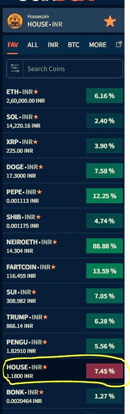 All the other coins are pumping, but <a href="/HousecoinOnSol/">Housecoin</a> is dumping. When will it take off? Whenever it pumps 30%, it dumps 50%.

Will you let other investors make some money, or do you just want to profit for yourself?