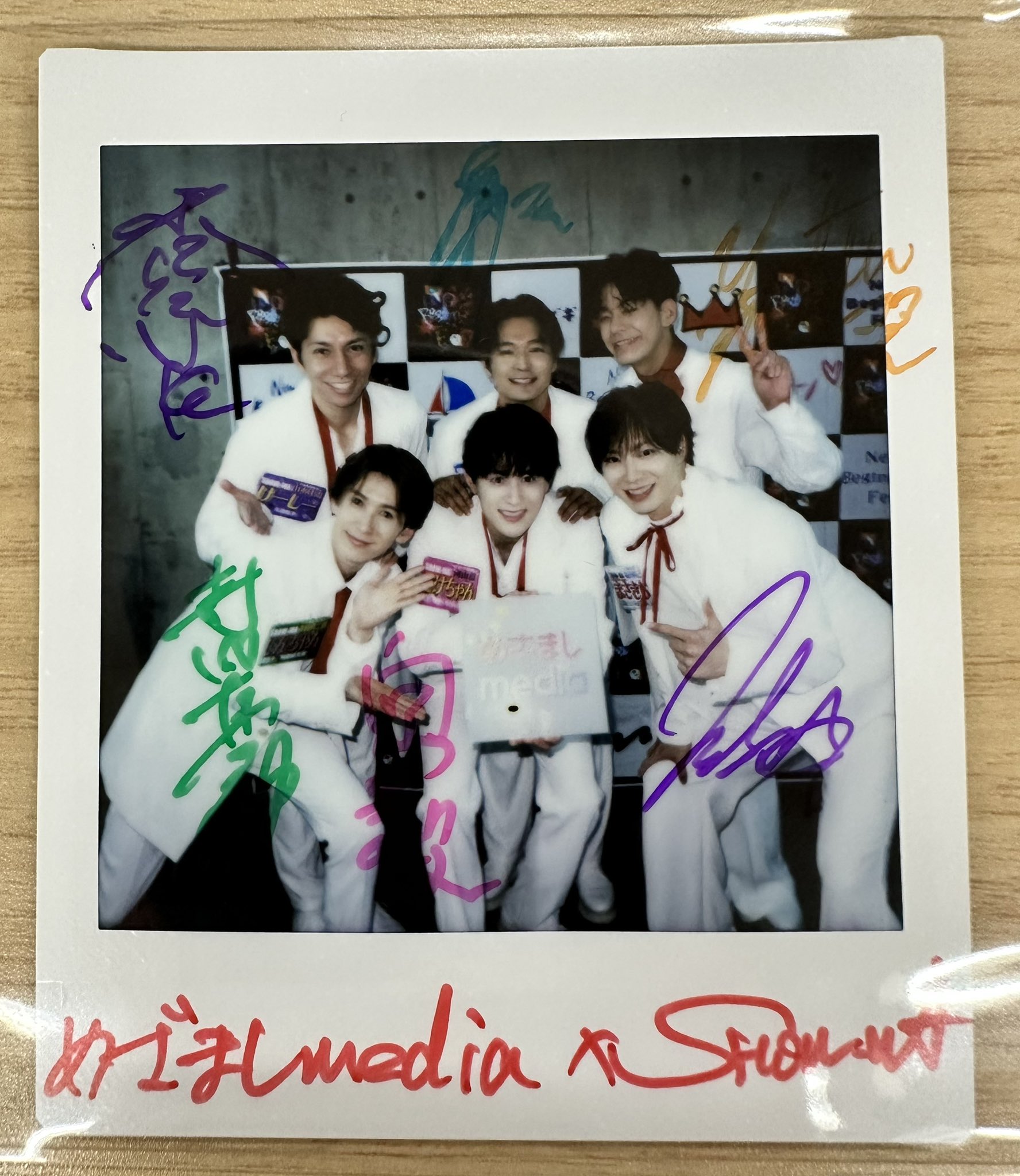 &TEAM 月狼 直筆サイン入り 撮り下ろしチェキ (フウマ) &TEAM フウマ 月狼 直筆サイン入り 撮り下ろしチェキ 当選品