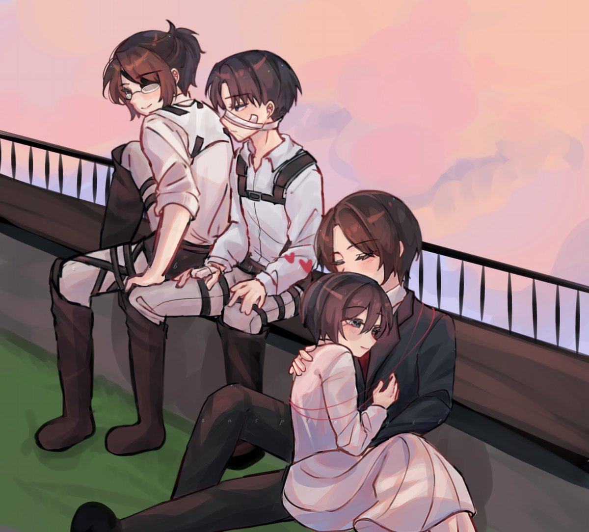 rasp_beryil's tweet image. Levihan &amp;amp; Eremika