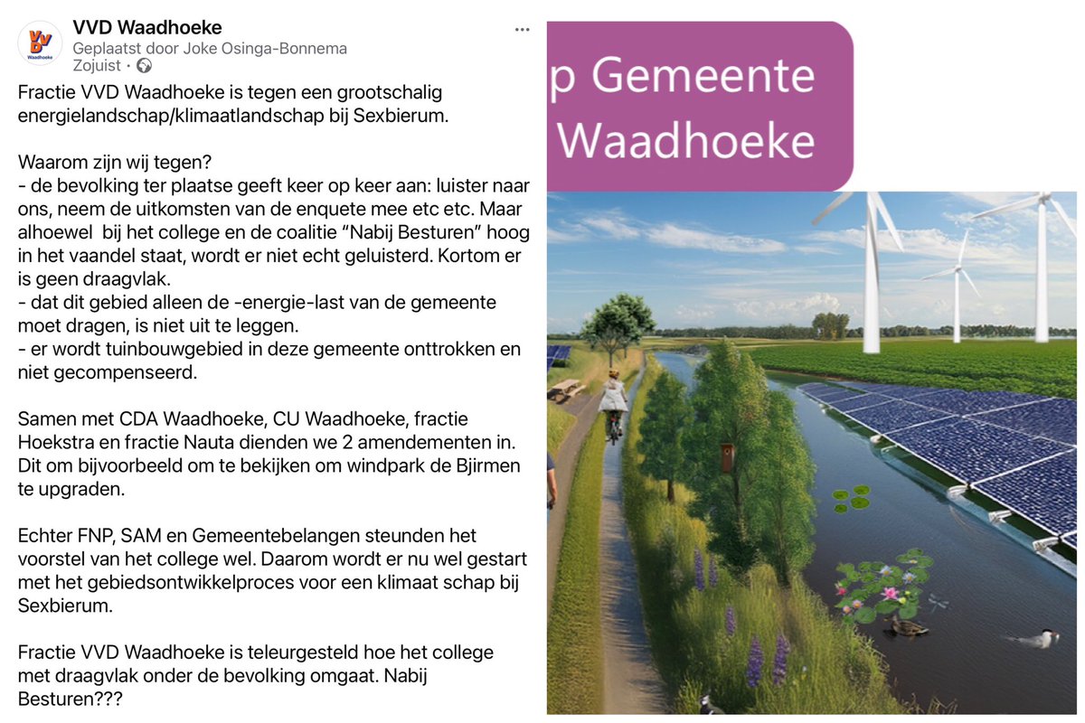 Gisteravond in de raad van Waadhoeke. 
Nabij Besturen???