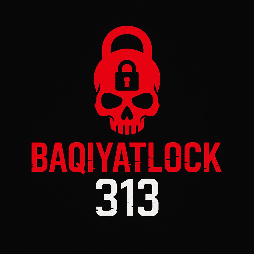 🚨 بيان رسمي – لواء محمد ﷺ
١٦ محرّم ١٤٤٧ هـ

نعلن عن إطلاق BaqiyatLock Ransomware (BQTLock):
أداة سيبرانية متقدمة لتشفير أنظمة العدو وشلّ قدراته التقنية.

الإصدارات تشمل:
• Web Servers
• Linux
• Windows
• macOS

📡 القناة الرسمية: t.me/BQTLock