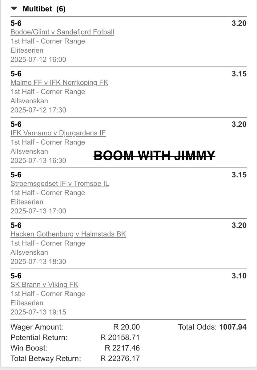 jimmyabza_za's tweet photo. Let’s goo⛳️⛳️⛳️💰💰💰💰

⏰𝐊𝐢𝐜𝐤-𝐨𝐟𝐟: 16:00
🎟️𝐁𝐨𝐨𝐤𝐢𝐧𝐠 𝐂𝐨𝐝𝐞: BW666116E

🔗𝐁𝐞𝐭𝐬𝐥𝐢𝐩 𝐋𝐢𝐧𝐤: https://t.co/XzfTQDO4nS

✅𝐒𝐢𝐠𝐧 𝐮𝐩 𝐮𝐬𝐢𝐧𝐠 𝐦𝐲 𝐩𝐫𝐨𝐦𝐨 𝐂𝐎𝐃𝐄 👉🏾 𝐉𝐢𝐦𝐦𝐲𝟓𝟎 𝐭𝐨 𝐠𝐞𝐭 𝟏𝟎𝟎% 𝐟𝐢𝐫𝐬𝐭 𝐝𝐞𝐩𝐨𝐬𝐢𝐭 𝐦𝐚𝐭𝐜𝐡 & 𝐑𝟏𝟎𝟎𝟎 𝐖𝐞𝐥𝐜𝐨𝐦𝐞 𝐒𝐩𝐨𝐫𝐭𝐬 𝐁𝐨𝐧𝐮𝐬

🛜𝙍𝙚𝙜𝙞𝙨𝙩𝙚𝙧/𝙎𝙞𝙜𝙣 𝙪𝙥 𝙝𝙚𝙧𝙚: https://t.co/HmyHa53kDc
🔞+|𝕋&ℂ'𝕤 𝕒𝕡𝕡𝕝𝕪