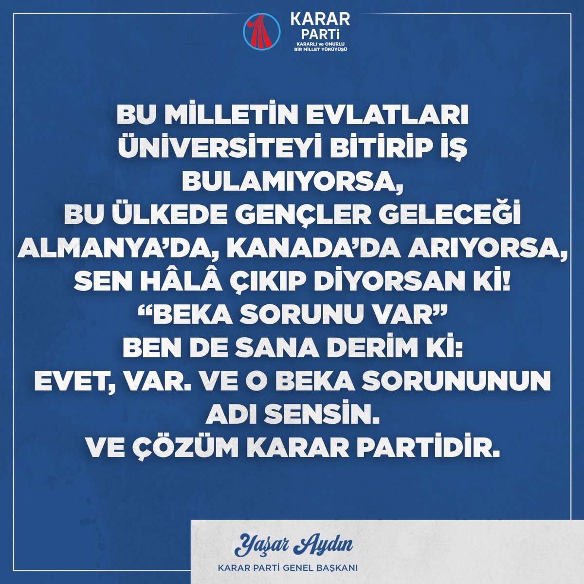 Gece bitiyor, sabaha az kaldı.
Az daha sabır…!