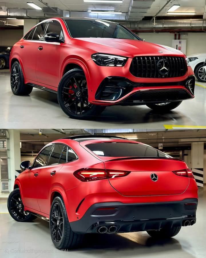 Red AMG GLE 63S COUPE ❤️