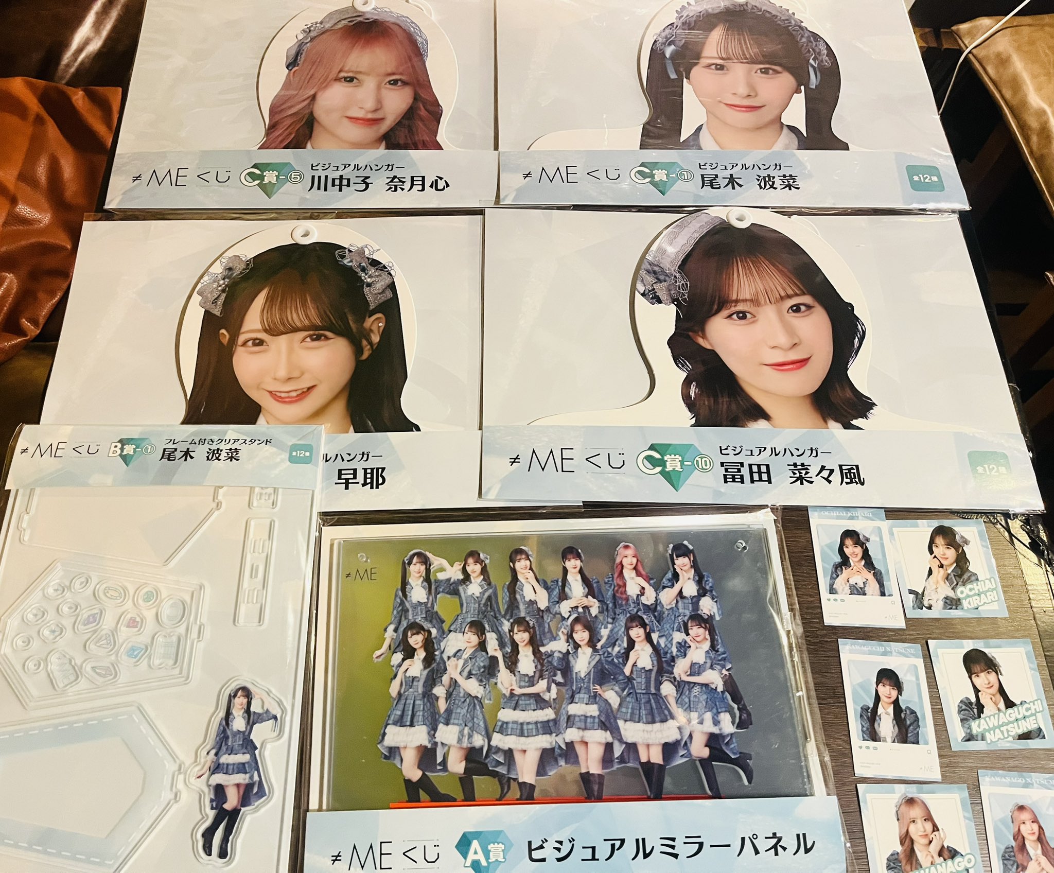 ≠ME 冨田菜々風 ローソンくじ まとめ売り B賞 C賞 5連特典 ≠ME 冨田菜々風 ローソンくじ まとめ売り B賞 C賞 5連特典