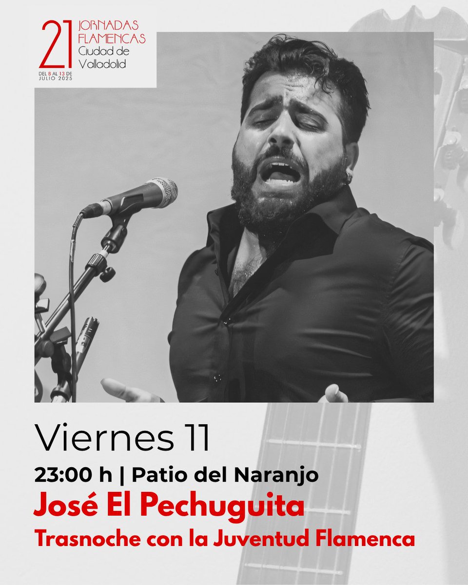 Laboratorio de las Artes de Valladolid :: LAVA (@lavavll) on Twitter photo ❤️💃 Esta tarde tienes una cita por partida doble en las 21 Jornadas Flamencas Ciudad de Valladolid.
Gloria del Rosario y José El Pechuguita llenarán de cante y baile el <a href="/LavaVLL/">Laboratorio de las Artes de Valladolid :: LAVA</a> en una jornada dedicada a la juventud flamenca.
🎟️ Entradas disponibles en lava.janto.es ❤️💃 Esta tarde tienes una cita por partida doble en las 21 Jornadas Flamencas Ciudad de Valladolid.
Gloria del Rosario y José El Pechuguita llenarán de cante y baile el <a href="/LavaVLL/">Laboratorio de las Artes de Valladolid :: LAVA</a> en una jornada dedicada a la juventud flamenca.
🎟️ Entradas disponibles en lava.janto.es