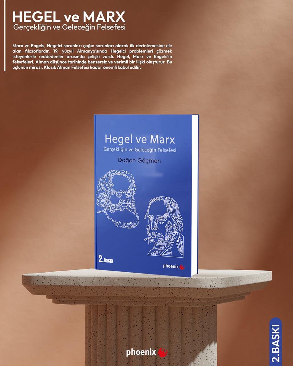 🔍 Gerçekliği anlamak, geleceği kurmak isteyenlere…
Hegel’in idealizmiyle Marx’ın materyalizmi arasındaki köprüde düşünsel bir yürüyüş.
“Hegel ve Marx: Gerçekliğin ve Geleceğin Felsefesi”
Toplumu, tarihi ve insanı yeniden düşünmek isteyenler için güçlü bir kaynak.