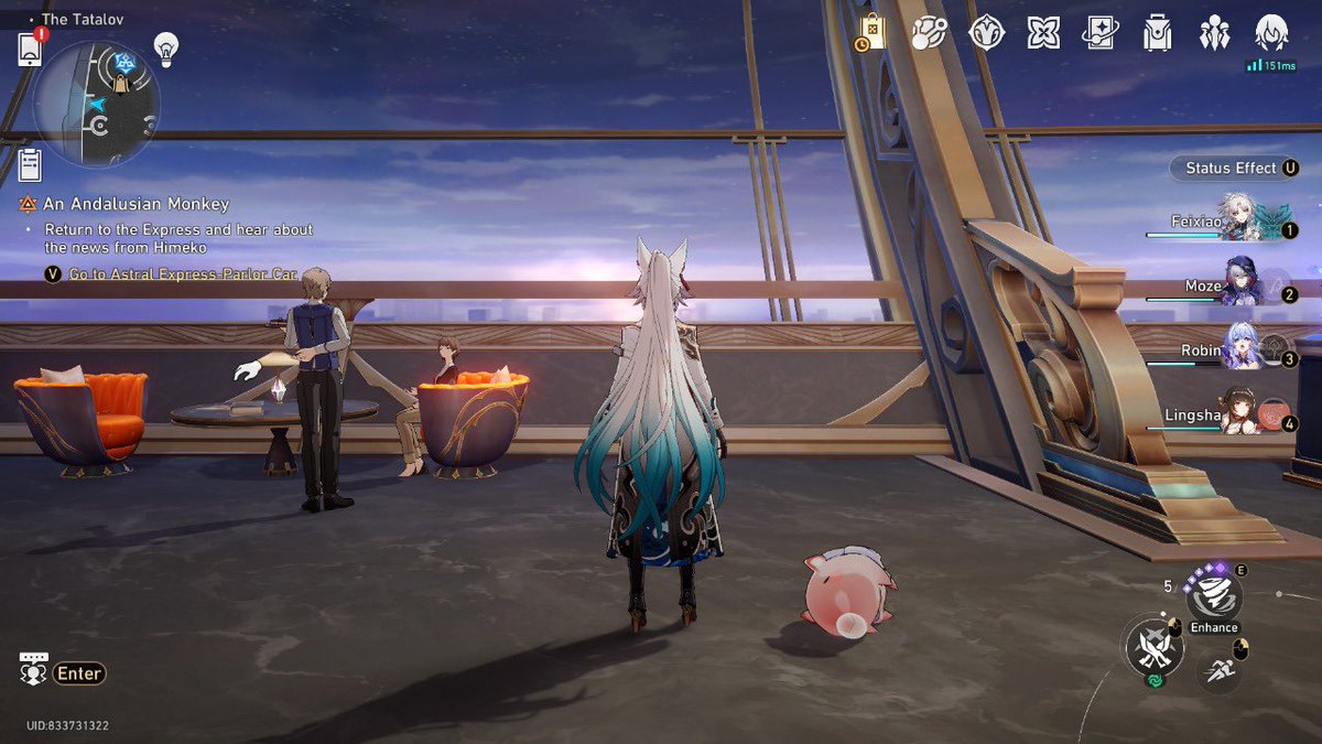 gentlesirens's tweet photo. So I finished the fate quest but how do I access the collab event? There should be a Holy Grail Cup somewhere from what I found out but its not showing up? Can anyone help? @honkaistarrail #HSRxFate #hsr https://t.co/DTBhzsUv7b