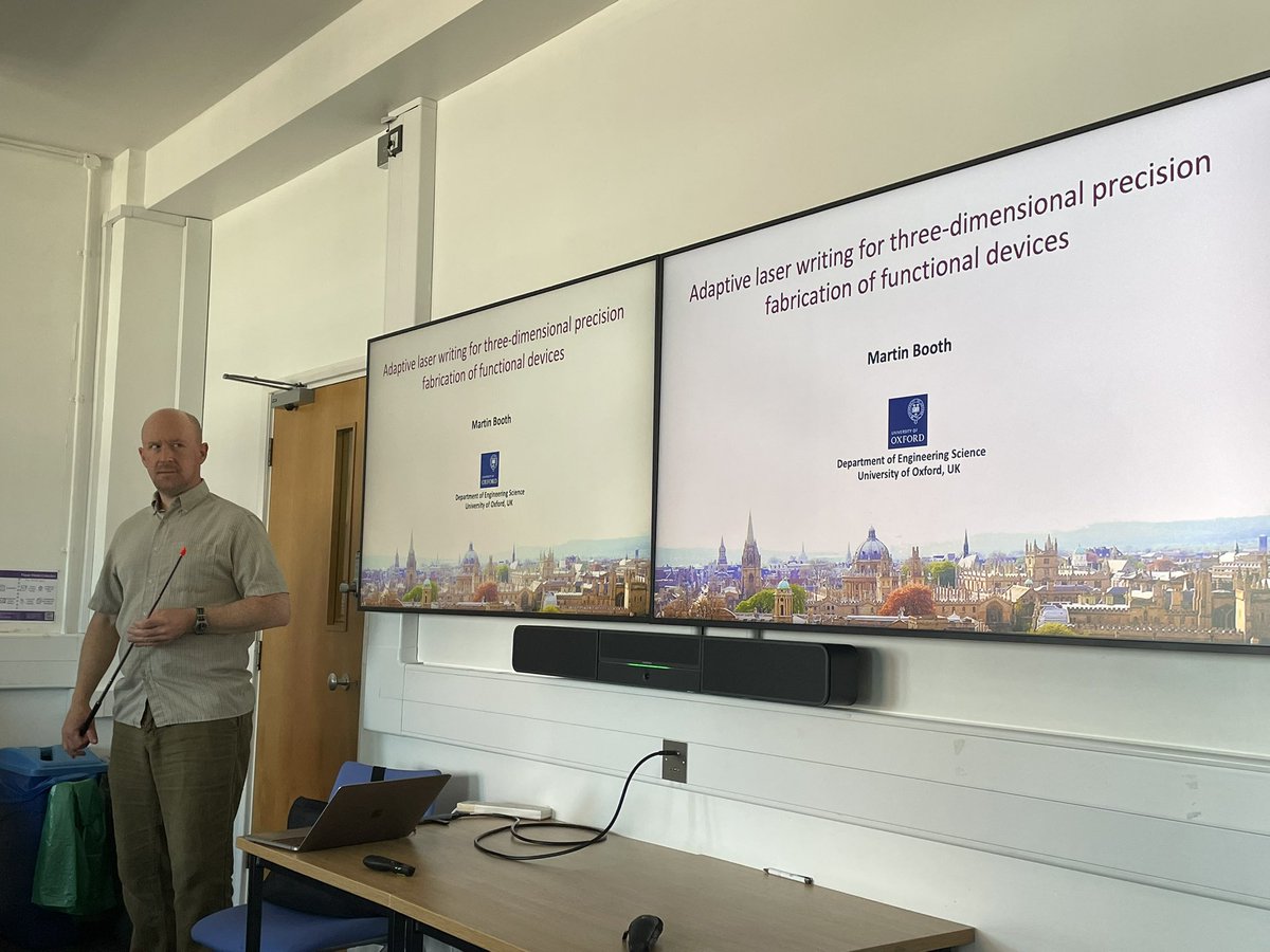 AiPT seminar: Martin Booh, Oxford.