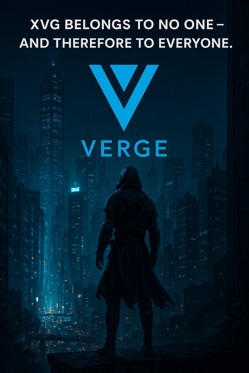 Crypto was born to fight inflation and restore financial freedom.
But what good is a coin that's owned by a company or a CEO?
$XVG is fully mined, open source, and belongs to no one.

That’s why it belongs to everyone.

XVG for the people. 🔥

#XVG #Bitcoin #Web3 #Crypto