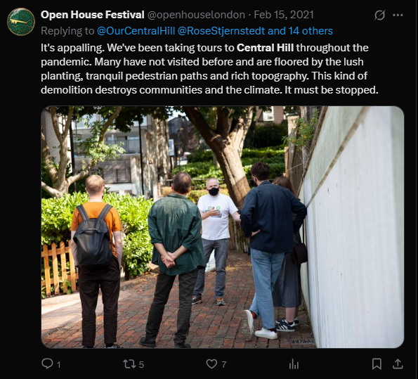 pete556's tweet image. 🏛️ Heritage bodies warned that piecemeal demolition erodes Rosemary Stjernstedt’s Central Hill legacy. A retrofit-first approach would have preserved both carbon and character. #RetrofitFirst