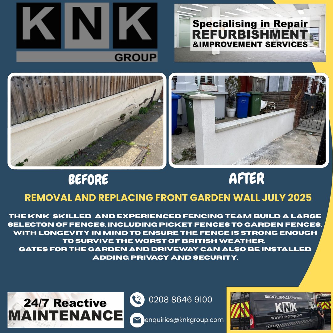 KNK are proud of their expert fencing team that have a real understanding of the Company’s absolute commitment to ultimate customer care.