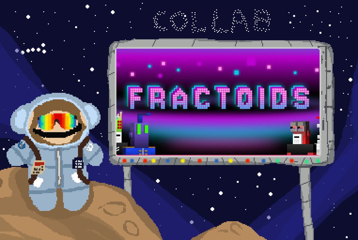 Fractoids X @Orbital_Puppets 

Mint Date: July 12  at 1Pm UTC

10 WL up for grabs
Follow them
Tag 3 frens
Drop addy

10H