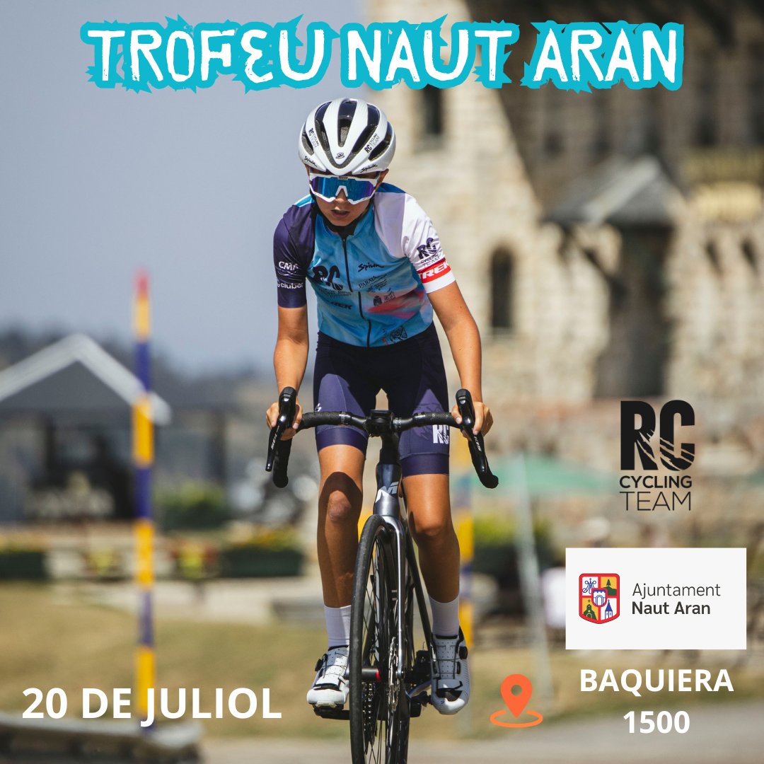🚴🏼‍♂️ Baqueira es prepara per al Trofeu Naut Aran de Promoció

🗓️ La cita és puntuable per la Copa Catalunya Carretera

+ info 👉🏼 ciclisme.cat/noticies/carre…

#ciclismecat