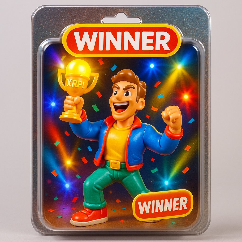 🎟 XRPL LOTTERY — MINT &amp; WIN BIG! 💰
📊 Stats: 6% minted
1,000 tickets | 25 XRP each | Random number 🎲
🏆 PRIZES after sell-out:
🥇 10,000 $XRP
🥈 2,000 $XRP
🥉 500 $XRP
🎯 Odds? 3 winners / 1,000 = 0.3% per ticket
🔥 But it doesn’t stop there — NFT tickets = lifetime value!
🎉