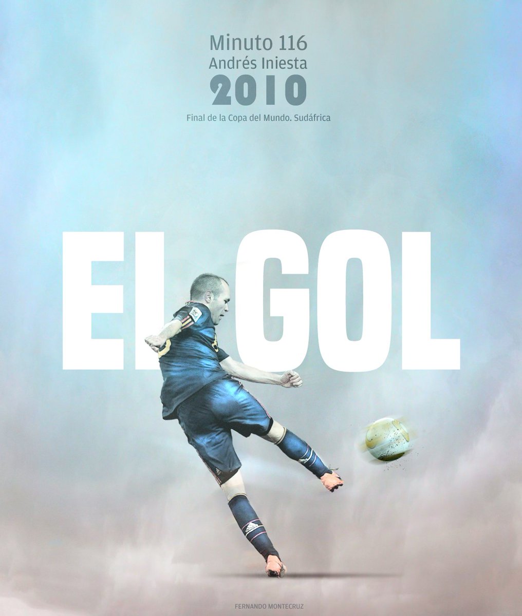 FMontecruz's tweet image. Se cumplen 15 años del "INIESTA DE MI VIDA"!!!!
El GOL...⚽️ #Iniesta
11-7-2010 Mundial de Sudáfrica 2010 en Johannesburgo (Final)
@INIE8TAZO @SEFutbol