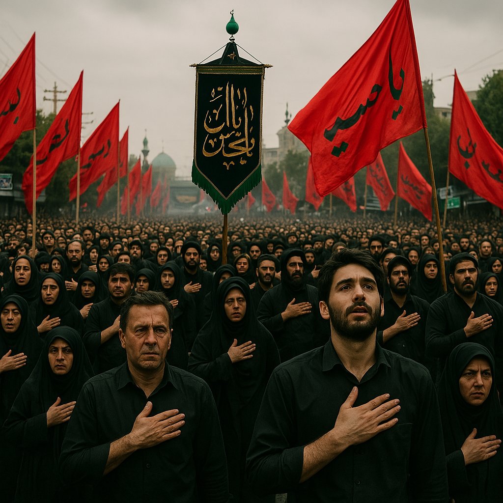 garmabdary_m's tweet image. #ایران_عاشورایی ، سرزمین خون و قیام
از کربلا تا امروز، هر کدام از شهیدمان چراغ راهی شدند تا قلب های ما پیوند بخورد به #حب_الحسین_یجمعنا