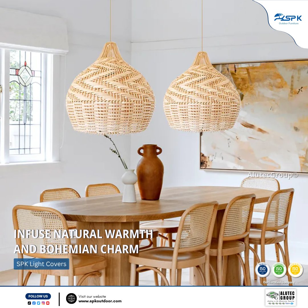 AlutecGroup's tweet image. Is your space longing for more character and comfort? SPK light covers "Infuse natural warmth and bohemian charm" instantly. 🌟 📱 Call 076 138 7452 or visit spkoutdoor.com to get yours today. #Alutec #spklightcovers #characterhomes #lightingupgrade #CozySpaces