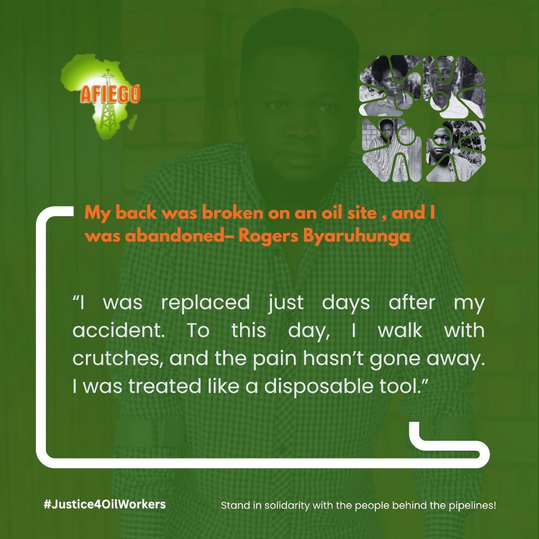 ASIIMWEMAR34811's tweet image. Oil workers deserve dignity, not abuse.
From harassment to injury and abandonment, their pain is real.
✊🏾 Stand with them. Demand justice.
#Justice4OilWorkers #PeopleBeforePipelines