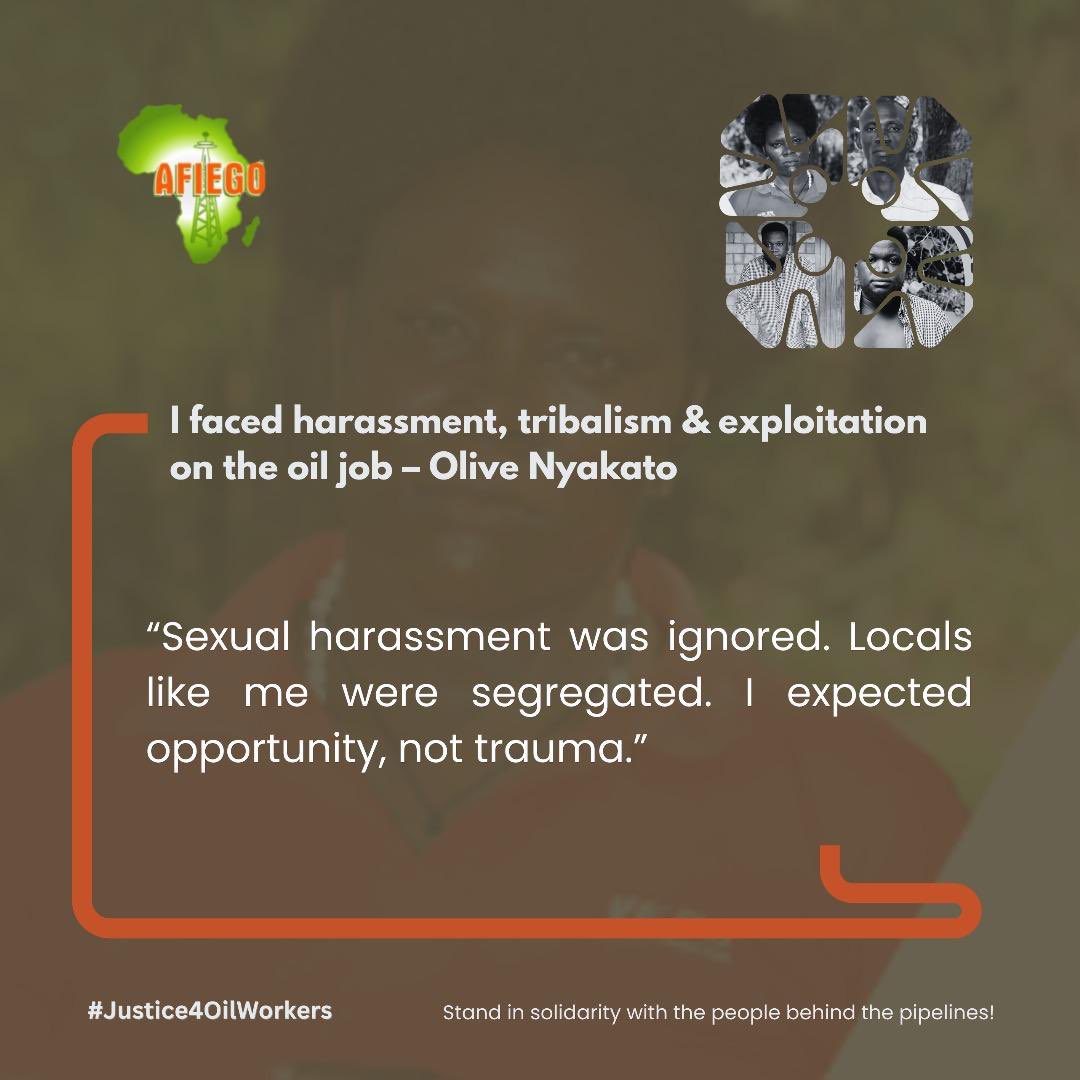 ASIIMWEMAR34811's tweet image. Oil workers deserve dignity, not abuse.
From harassment to injury and abandonment, their pain is real.
✊🏾 Stand with them. Demand justice.
#Justice4OilWorkers #PeopleBeforePipelines