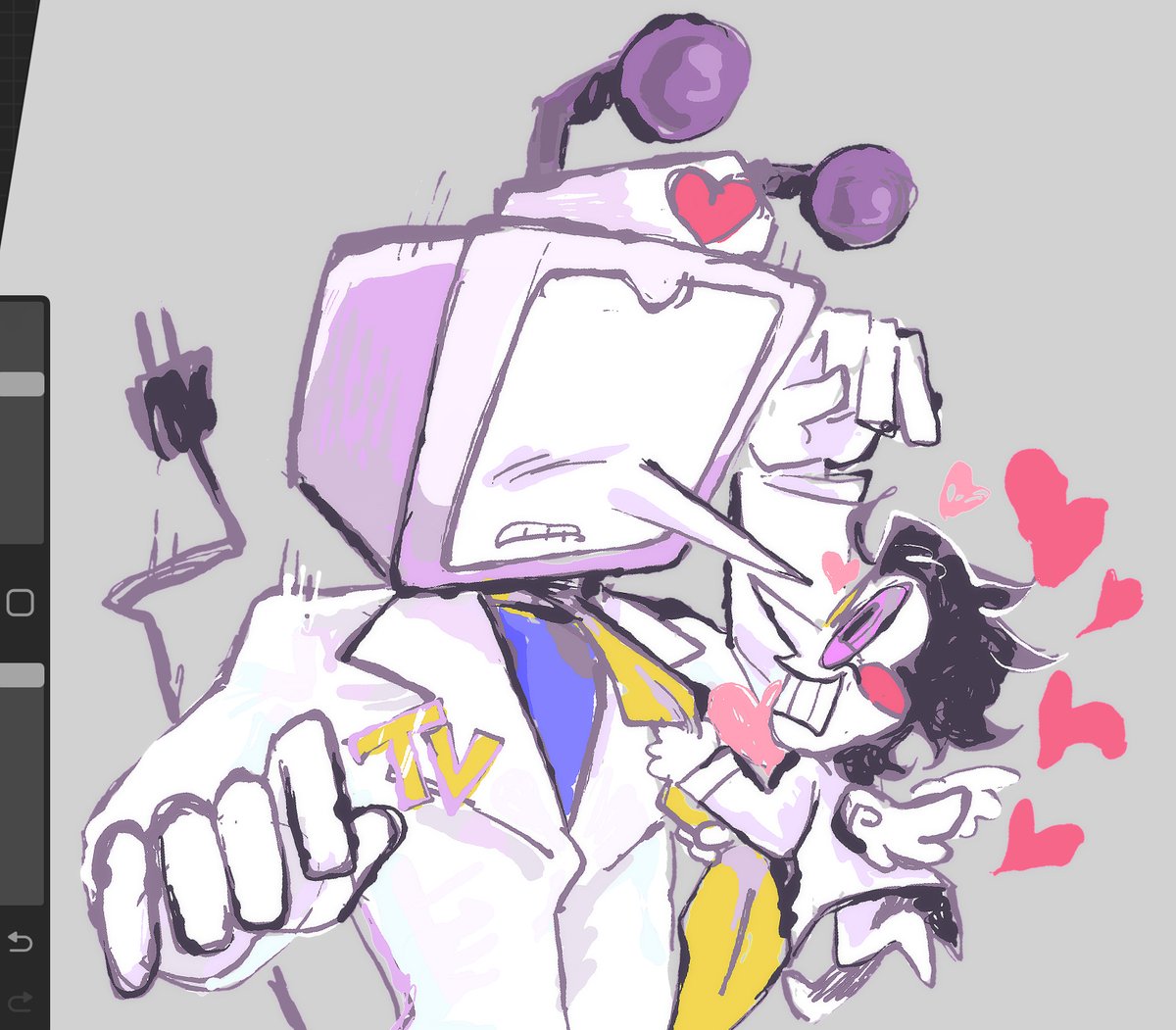 koldbj's tweet image. #DELTARUNE #deltarunefanart #spamtenna HElp