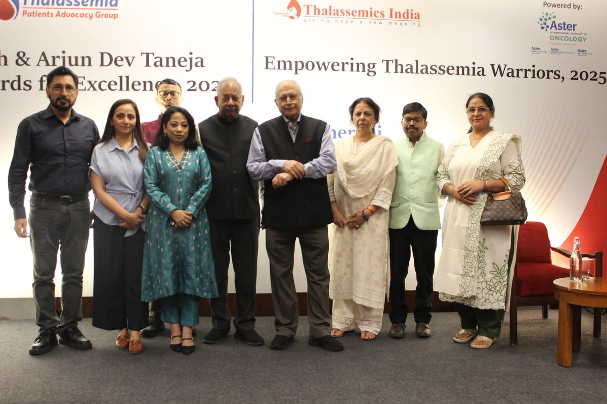 ICMR-NIRTH (@nirth_jabalpur) on Twitter photo Dr. Ravindra Kumar, Sci-D, <a href="/NIRTH_Jabalpur/">ICMR-NIRTH</a> has been conferred with the “Santosh & Arjun Dev Memorial Awards for Excellence, 2025” by <a href="/thalindia/">Thalassemics India</a> & Thalassemia Patients Advocacy Group. The award focuses on "Empowering Thalassemia Warriors", celebrating their courage & achievements. Dr. Ravindra Kumar, Sci-D, <a href="/NIRTH_Jabalpur/">ICMR-NIRTH</a> has been conferred with the “Santosh & Arjun Dev Memorial Awards for Excellence, 2025” by <a href="/thalindia/">Thalassemics India</a> & Thalassemia Patients Advocacy Group. The award focuses on "Empowering Thalassemia Warriors", celebrating their courage & achievements.