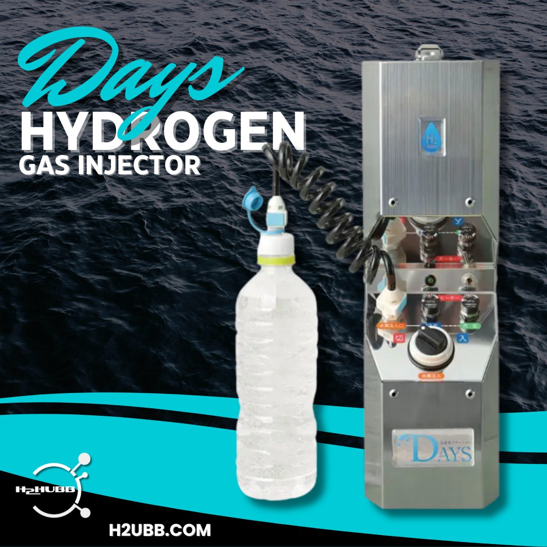 h2_hubb's tweet image. 💧 Instant, high-dose hydrogen water in 3 seconds? Yes, please.

The Days Hydrogen Gas Injector delivers up to 4.0 ppm H2—pressurized, powerful, and ready on demand. Verified. Professional-grade. Only at H2HUBB.

#hydrogenwater #H2Tech #molecularhydrogen #hydrogentherapy