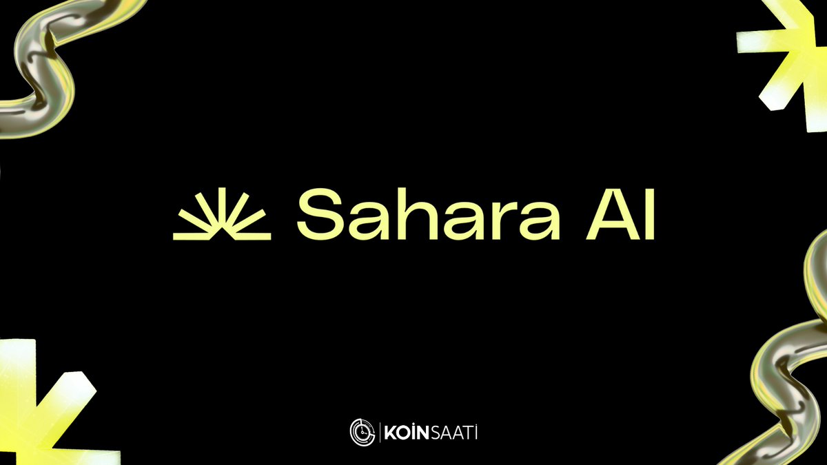 KoinSaati's tweet image. 🔍 Sahara AI Nedir? $SAHARA Token Kullanım Alanları Neler?
@SaharaLabsAI, #blockchain teknolojisiyle tam entegre, merkeziyetsiz ve adil bir yapay zeka (#AI) ekosistemi oluşturmayı amaçlayan bir platformdur. Günümüzün dev yapay zeka şirketlerine alternatif olarak, bireylerden…