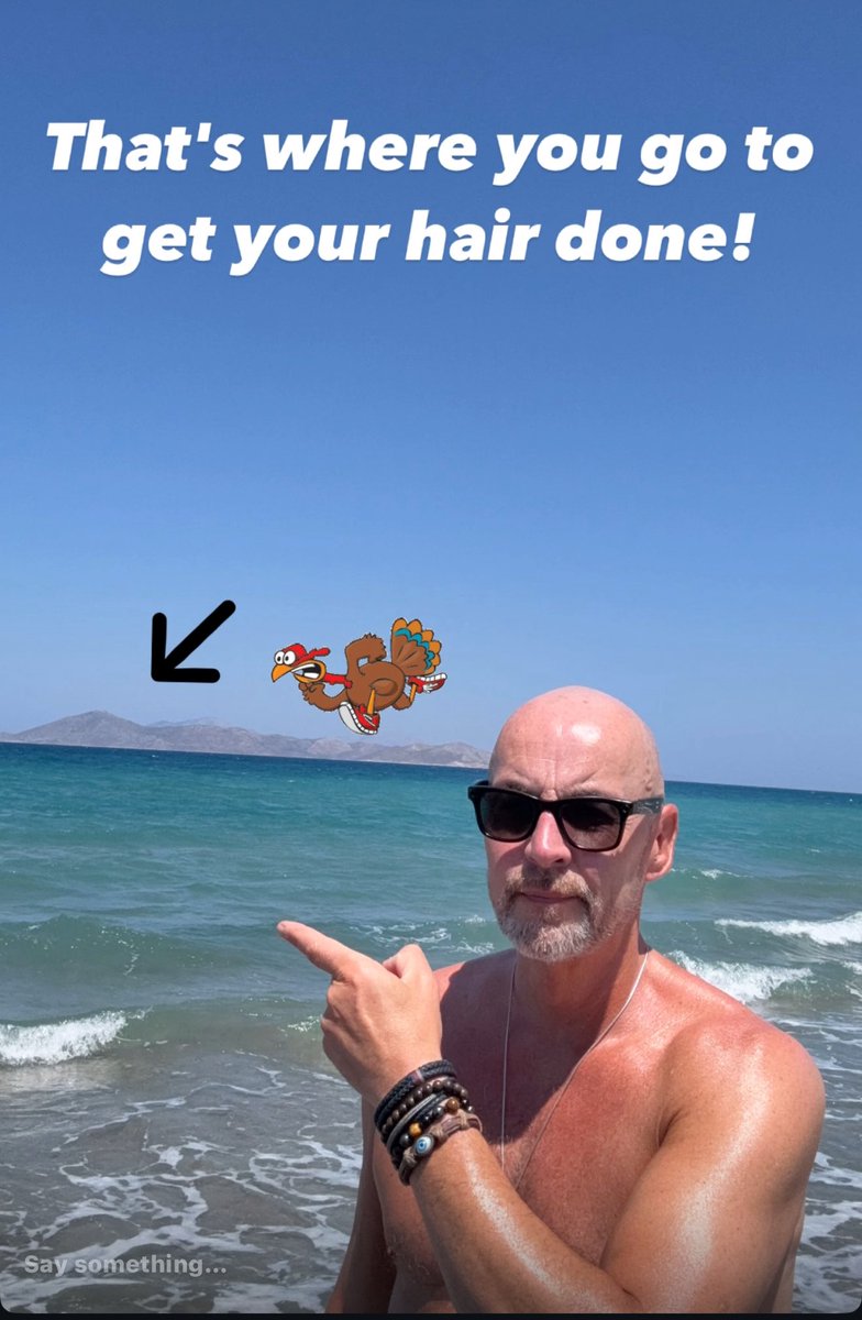 Might nip over and get a few grafts! 😂😂 #Kos #Turkey
