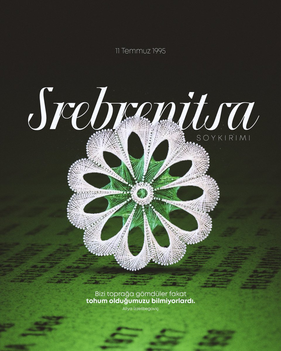 Sırplar 1992 ve 1995 yılları arasında yugoslavyadan bağımsızlığını kazanan Bosna-Hersek’te sivil, kadın, yaşlı, çocuk demeden toplu katliamlar yapmıştır.

Dünyanın gözü önünde soykırıma tabi tutulan savunmasız ve kimsesiz Bosnalı Müslümanların cesetlerini kimsenin bulamaması için
