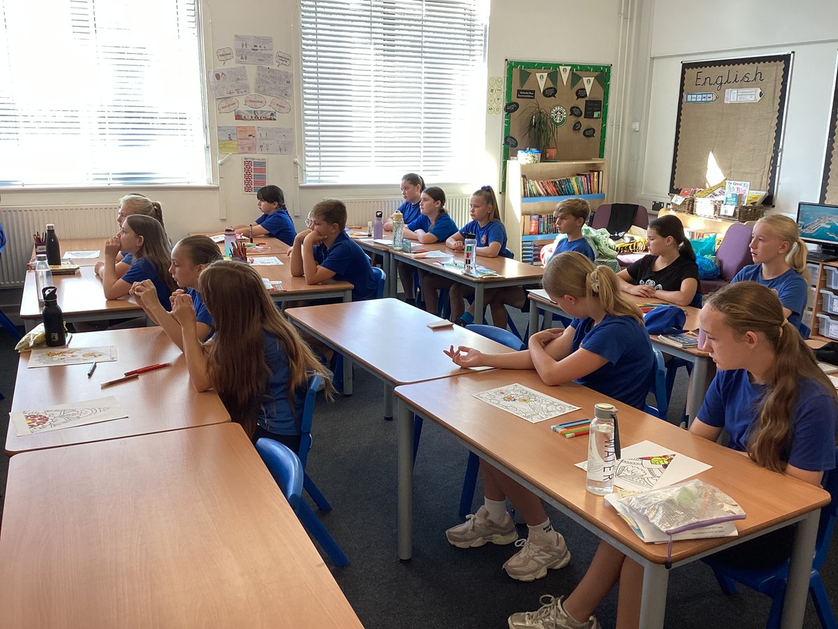 As part of our Aspirations Week, #HBOak were lucky to have one of our governors talk to us today about working with others and trying our best #HBAspirations #HBPSHE