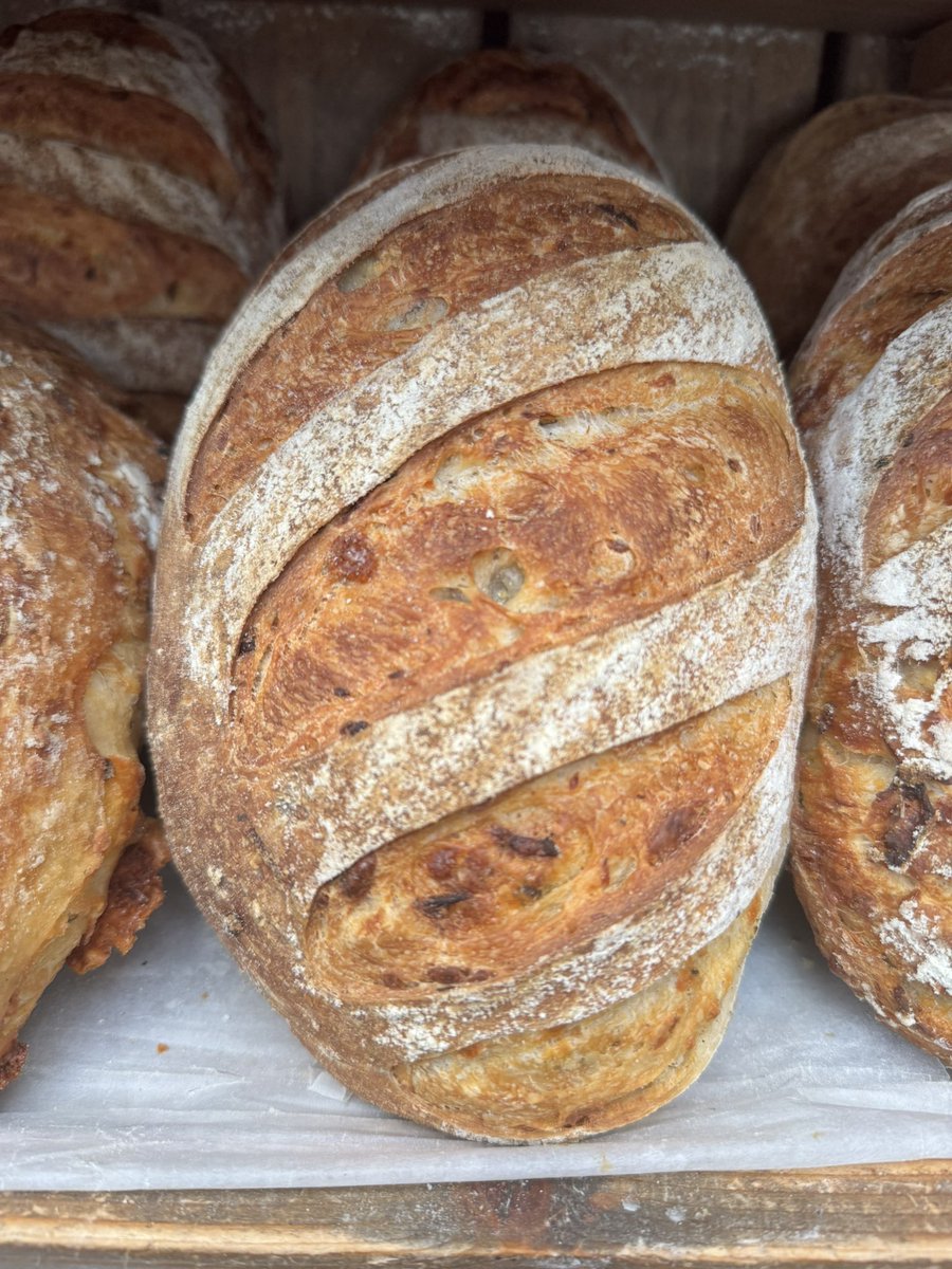 This weekends special available Friday &amp; Saturday…  courgette &amp; parmesan sourdough #cheese #sourdough #realbread #bread #freshbread #bakery #harrogate #coldbathroad #shoplocal #homemade #shop #mannabakeryharrogate #yorkshire #food #sourdoughbread
