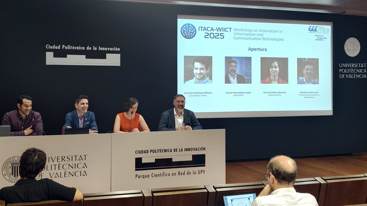 itacaUPV's tweet image. 🙌If you couldn´t attend #WIICT2025, here are the highlights.
✅ITACA is currently the leading center at UPV in terms of collaborative projects with private companies.
✅Our research translates into concrete solutions for critical sectors.
🗞️ tinyurl.com/bdfstzem
#TechTransfer