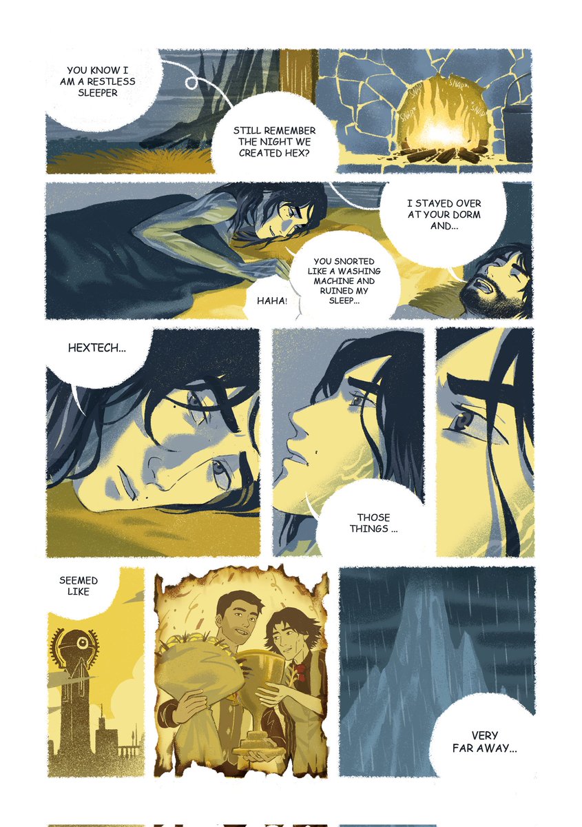 #arcane #jayvik 
Promise Land
Page 19-22
Jayvik comic
I misnumbered the pages just now so I republished them🤦