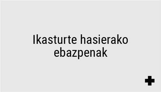 𝐀𝐑𝐀𝐔𝐃𝐈𝐀 / 𝐍𝐎𝐑𝐌𝐀𝐓𝐈𝐕𝐀

⏯ 2025-2026 ikasturtearen antolaketa Haur eta Lehen Hezkuntzako eta Bigarren Hezkuntzako ikastetxeetan 

⏯Organización del curso 2025-2026 en los centros públicos de Educación Infantil y Primaria y en los centros de Secundaria 

➕info: