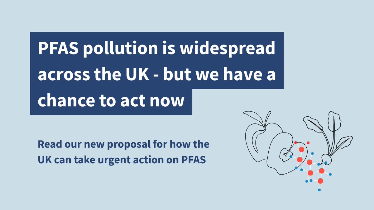 WCL_News's tweet image. 🚨Today we launch our proposal for how the UK can take urgent action on PFAS. The message is clear:
👉 Align with the EU’s universal PFAS restriction to protect health, our environment & economy.
A PFAS-Free UK is within reach
Read the full proposal 👉fidra.org.uk/download/regul…