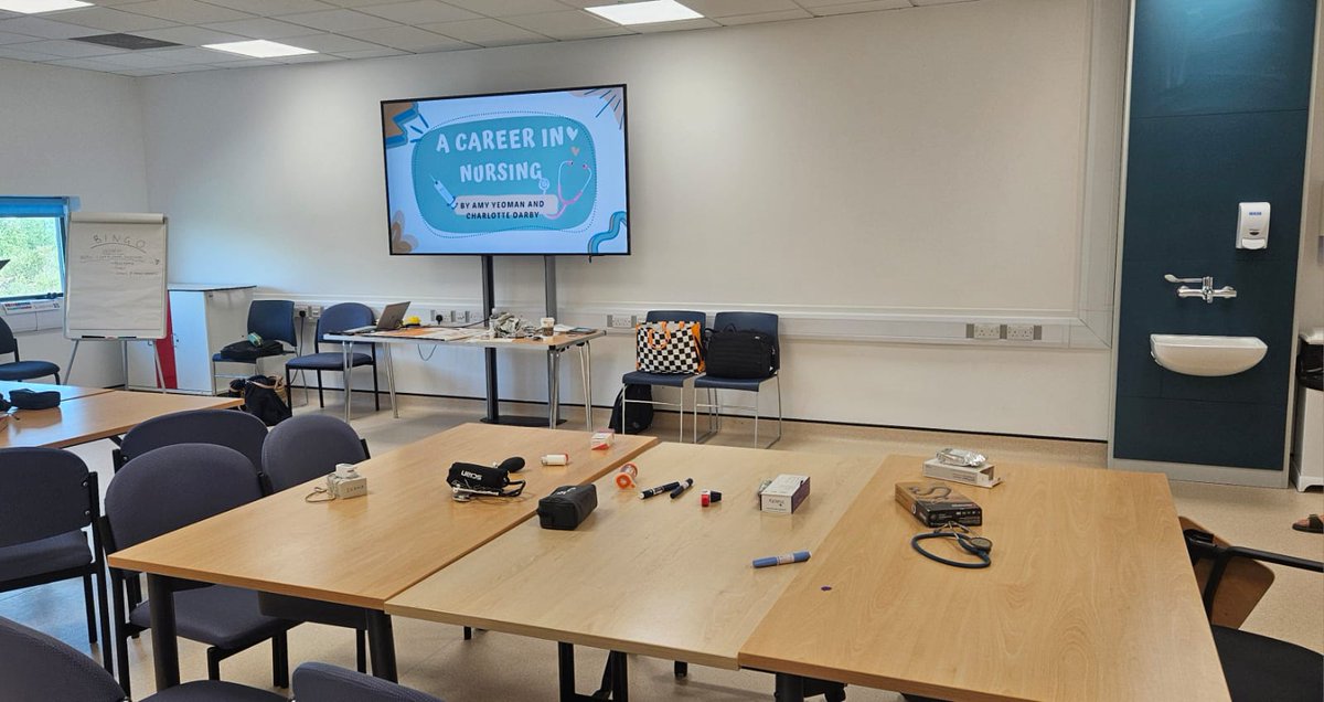 The Hub Plus Nursing team had a fantastic time at a Joined up care Derbyshire work experience career event for the UTC year 10 students.