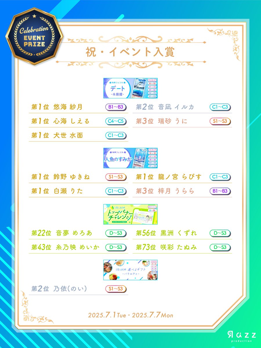 うにへ届け - Search / X