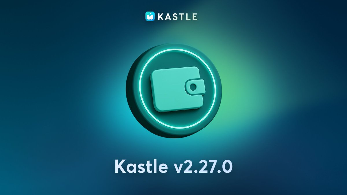KastleWallet's tweet image. 🚨 Kastle v2.27.0 is LIVE! 🏰✨
We’ve just aligned our EVM addresses to match MetaMask’s derivation path — so you can now migrate seamlessly from MetaMask to Kastle 🔄
Already used the legacy EVM address on L2 testnets?
No worries — you can still re-enable it in settings and…