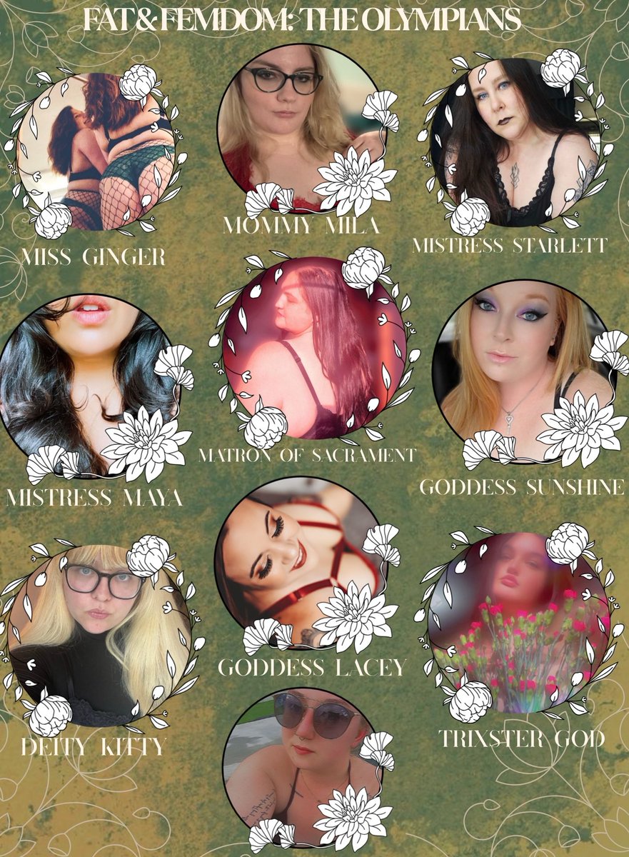 Fat_Findom's tweet photo. 10 Dommes sit at the top of Mount Olympus. Do you dare to climb to the top to fill their cup? 

Join @Fat_Femdom to begin your odyssey of servitude. https://t.co/6zZxxAMWN2