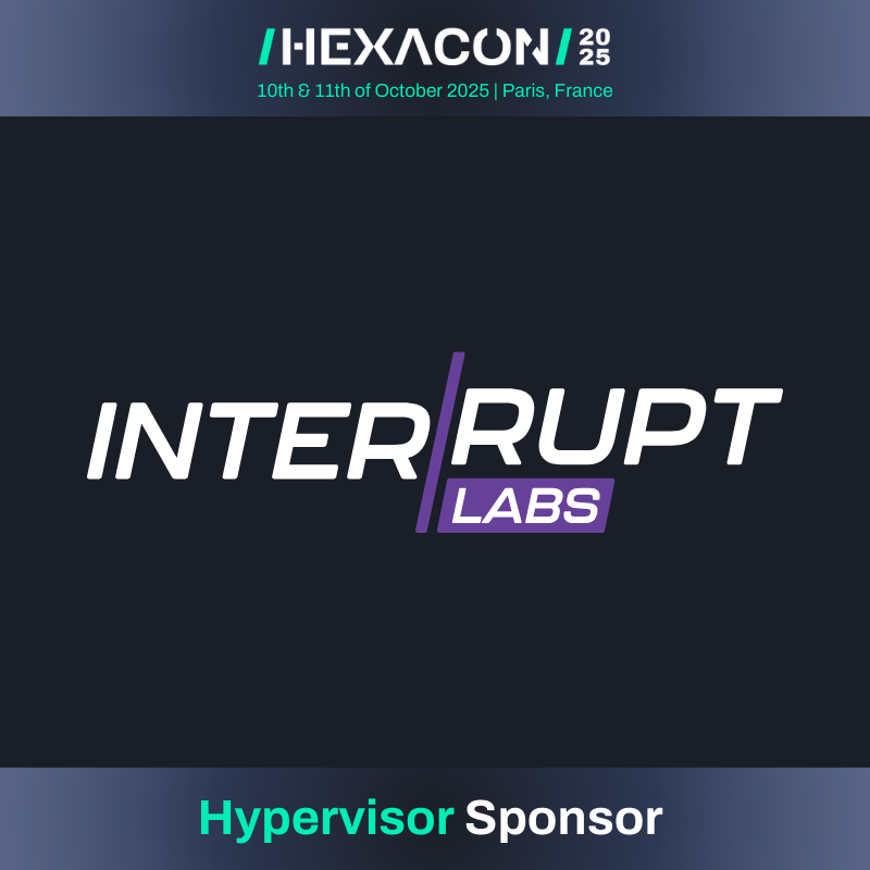 Hexacon (@hexacon_fr) on Twitter photo We’re thrilled to welcoming back <a href="/InterruptLabs/">Interrupt Labs</a> as an official sponsor of Hexacon!
Interrupt Labs works at the cutting edge of vulnerability research and exploit development and it’s always pleasure having the team on board! 🤗 We’re thrilled to welcoming back <a href="/InterruptLabs/">Interrupt Labs</a> as an official sponsor of Hexacon!
Interrupt Labs works at the cutting edge of vulnerability research and exploit development and it’s always pleasure having the team on board! 🤗