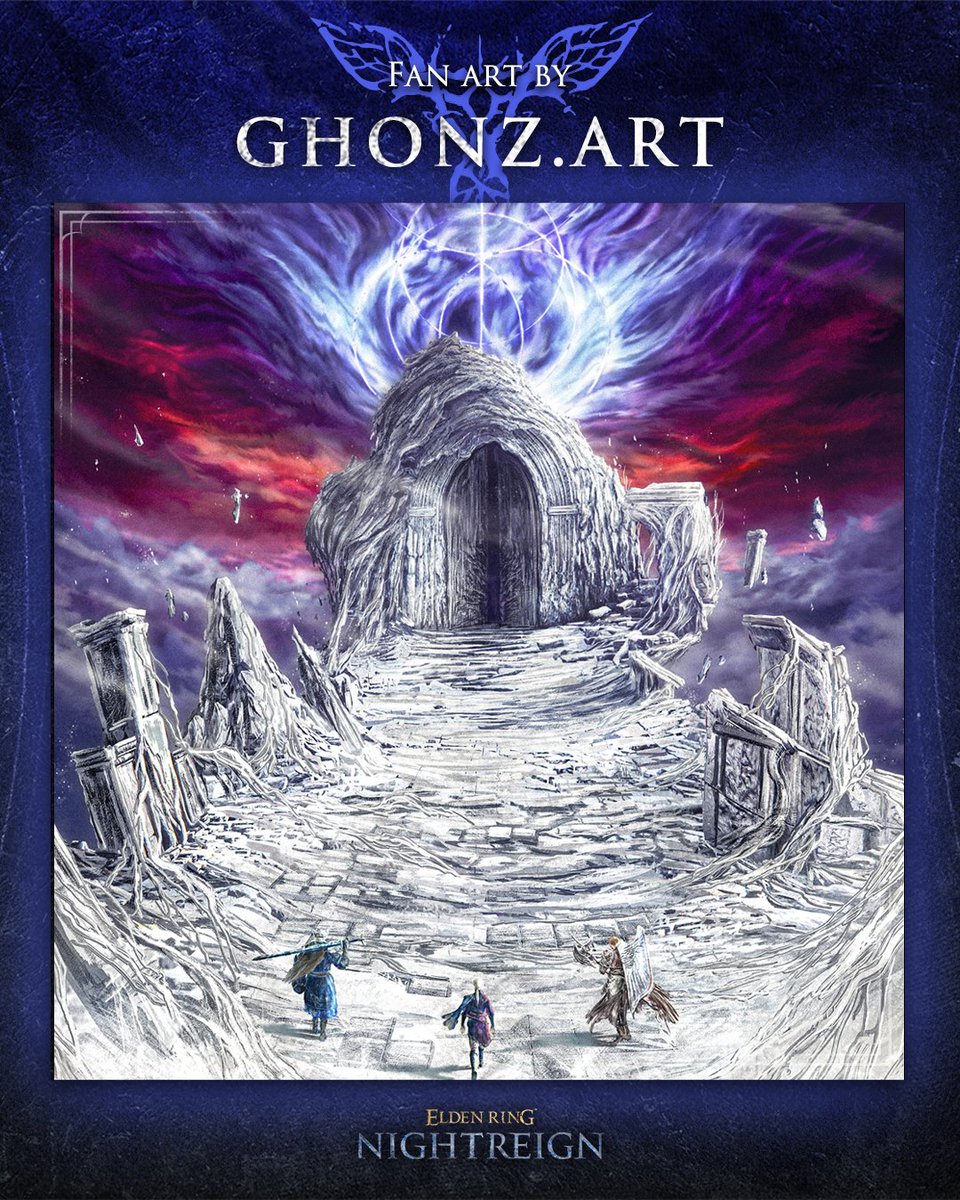 Do not go quietly into the Night, Seekers of Redemption. 
Thank you <a href="/ghonz_art/">𒉭❖ 𝐆 𝐇 𝐎 𝐍 𝐙 ❖ 𒉭</a> for this great piece of fan art.
#ELDENRING #NIGHTREIGN